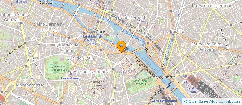 localisation de l'entreprise CREA'HOME à PARIS