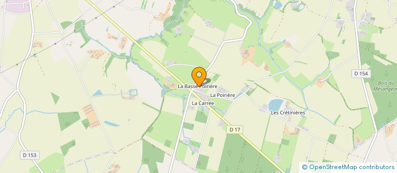 localisation de l'entreprise CREA'JADE PAYSAGE à OREE-D'ANJOU