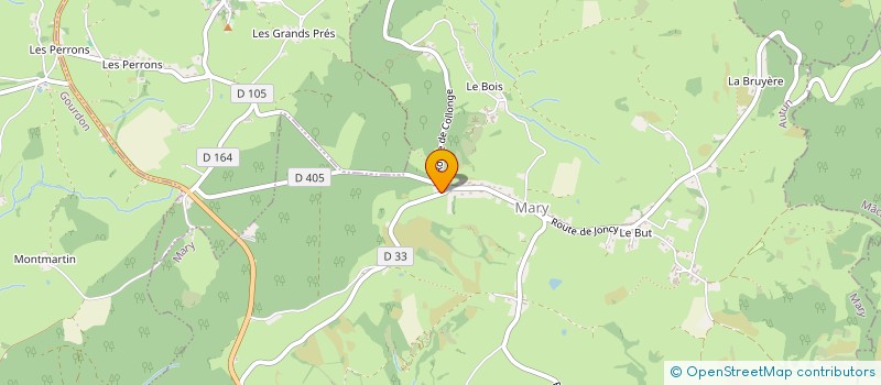 localisation de l'entreprise CREA LA VIE  MARY