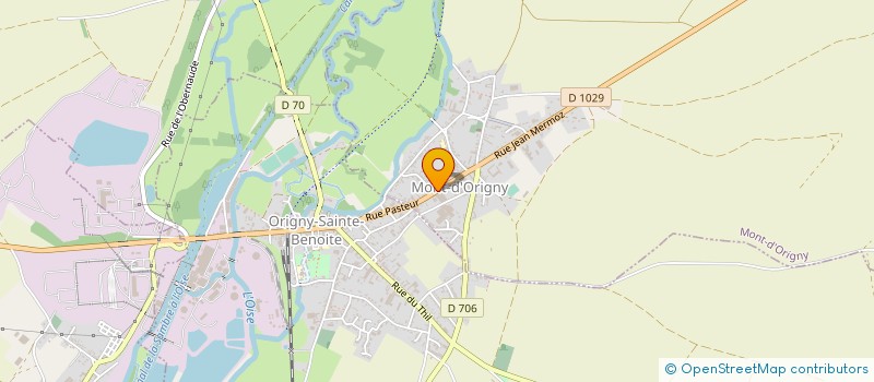 localisation de l'entreprise CREA LAINES à MONT-D'ORIGNY