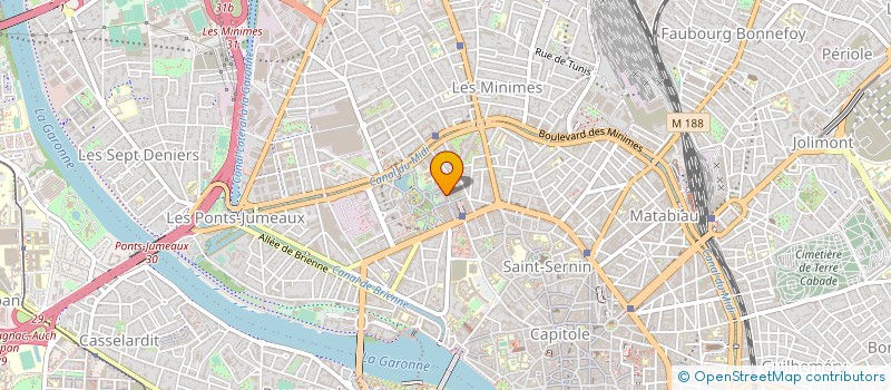 localisation de l'entreprise CREA MARQUES à TOULOUSE
