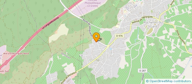 localisation de l'entreprise CREA MIRUM à ROCHEFORT-DU-GARD