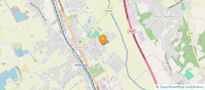 localisation de l'entreprise CREA PARK OCCITANIE à SAINT-JORY
