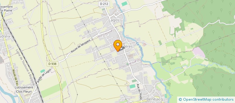 localisation de l'entreprise CREA'PLATRE  COARRAZE