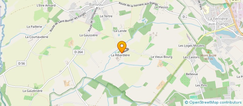 localisation de l'entreprise CREA RAVALEMENT à BANVOU