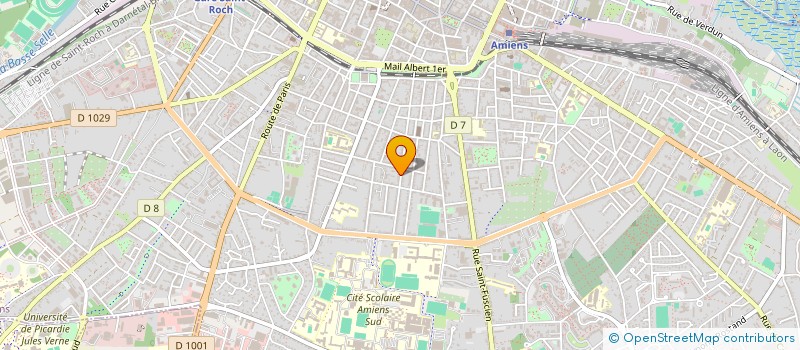 localisation de l'entreprise CREA RENOV'  AMIENS