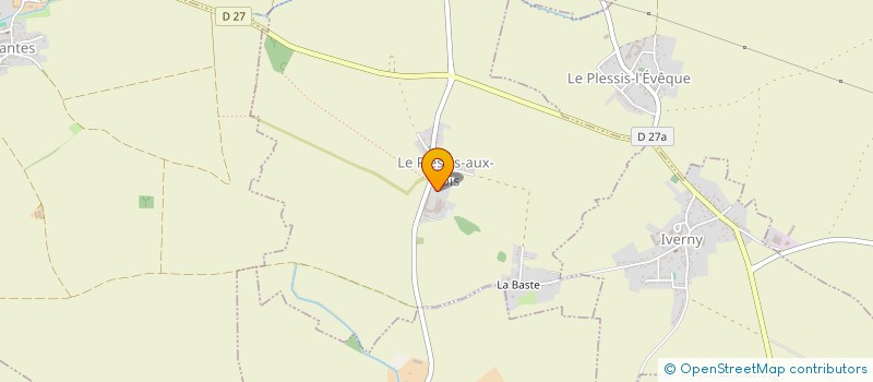 localisation de l'entreprise CREA RENOV  LE PLESSIS-AUX-BOIS