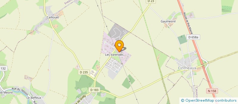 localisation de l'entreprise CREA SOLS CARRELAGE  BRETTEVILLE-SUR-LAIZE