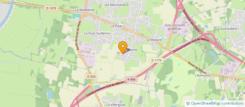 localisation de l'entreprise CREA STEEL à REPLONGES