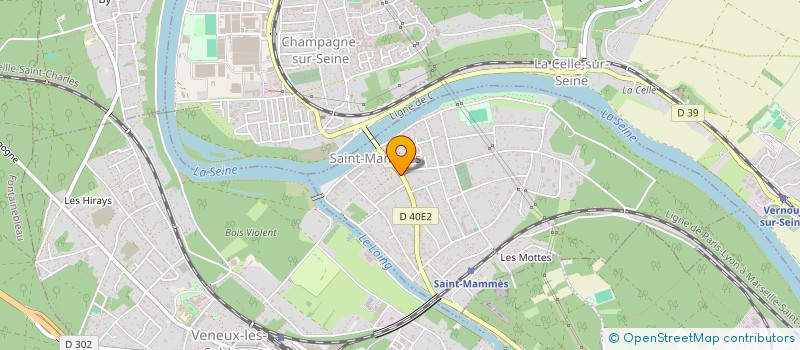 localisation de l'entreprise CREA-STYL à SAINT-MAMMES