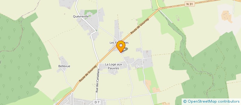 localisation de l'entreprise CREA'TEC à SAINT-JACQUES-SUR-DARNETAL