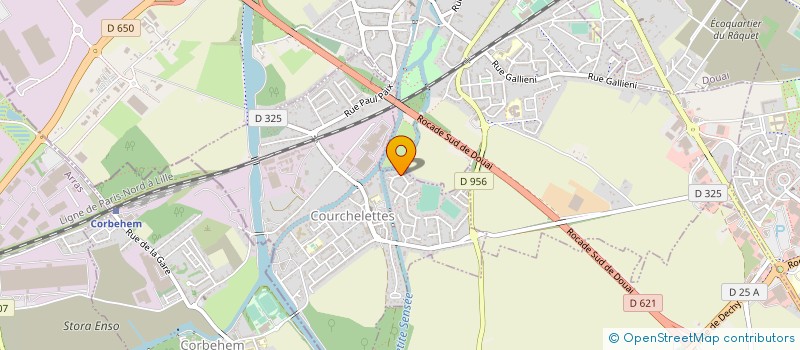 localisation de l'entreprise CREA'TEETH LAB à LAMBRES-LEZ-DOUAI