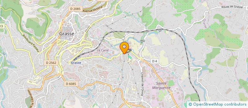 localisation de l'entreprise CREA'TERRE à GRASSE