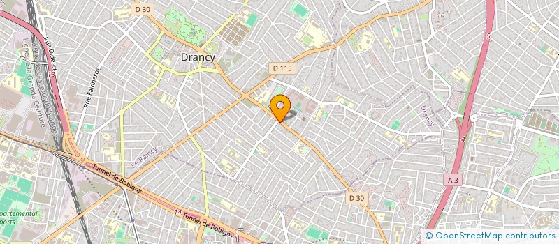 localisation de l'entreprise CREA'TIF à DRANCY