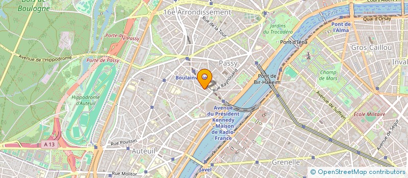 localisation de l'entreprise CREA2PLUS  PARIS