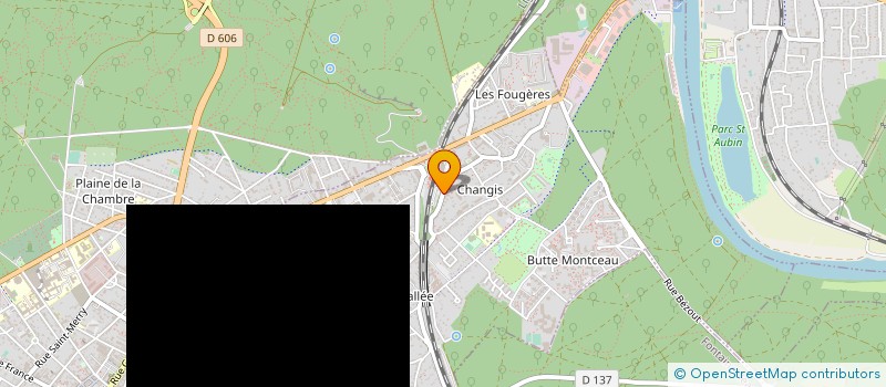 localisation de l'entreprise CREABLUE à AVON
