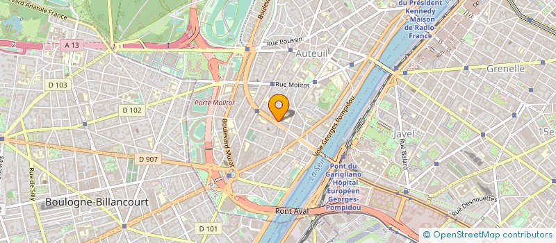 localisation de l'entreprise CREABUSINESS  PARIS