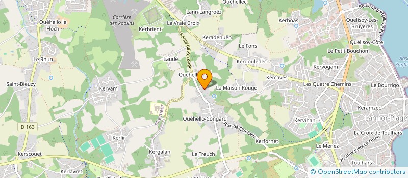 localisation de l'entreprise CREAC'H GWEN  LARMOR-PLAGE