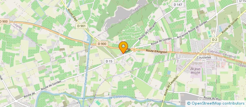 localisation de l'entreprise CREAC'H GWEN  ROBION