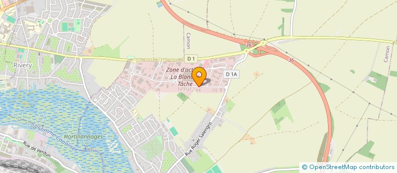 localisation de l'entreprise CREACOMM  CAMON