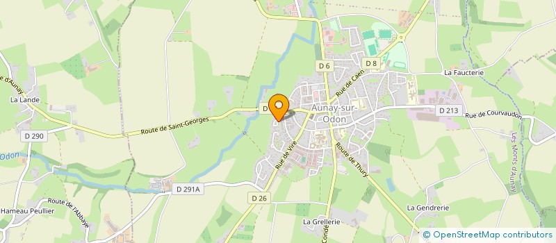 localisation de l'entreprise CREACTIONS ET ENTRAIDE  SOULEUVRE EN BOCAGE