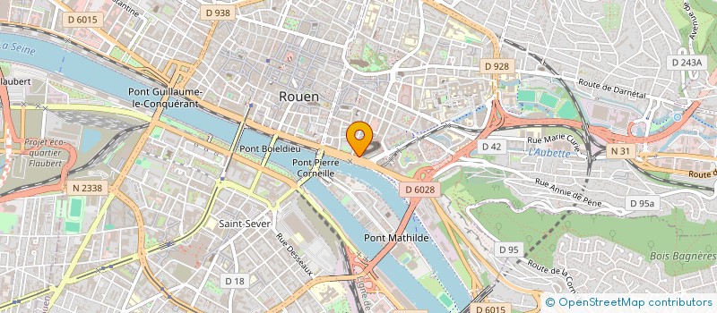 localisation de l'entreprise CREAD ZIF PUBLICITE  ROUEN