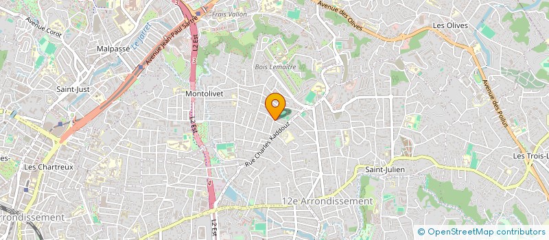 localisation de l'entreprise CREADANSE à MARSEILLE