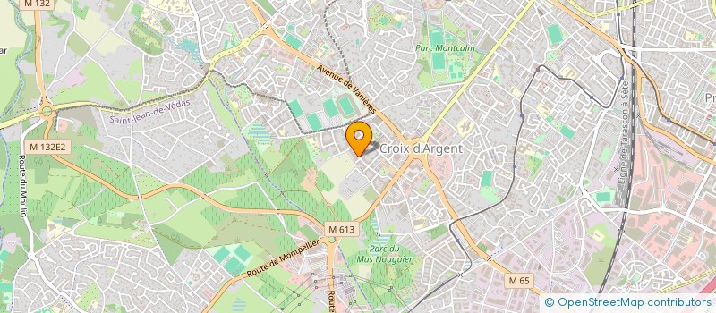 localisation de l'entreprise CREADANZA à MONTPELLIER