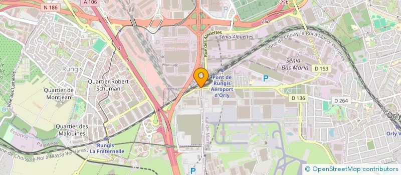 localisation de l'entreprise CREADECO  RUNGIS