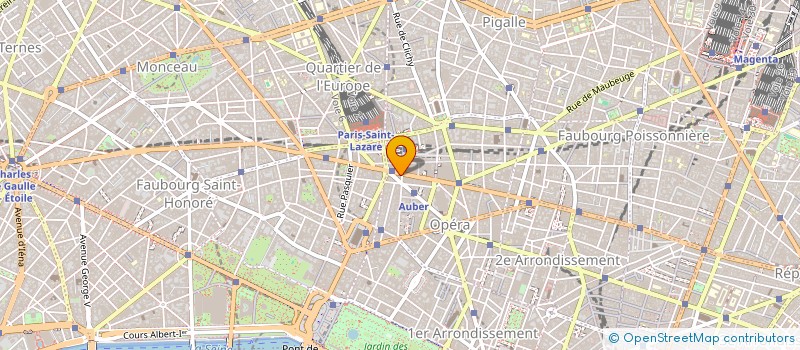 localisation de l'entreprise CREADEVE  PARIS