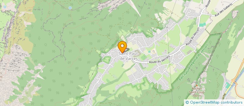 localisation de l'entreprise CREADIGM  SAINT-PAUL-DE-VARCES