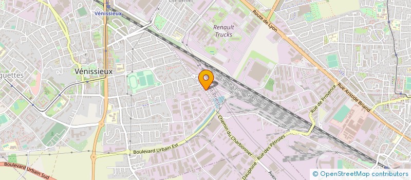 localisation de l'entreprise CREADOM SERVICES  SAINT-PRIEST