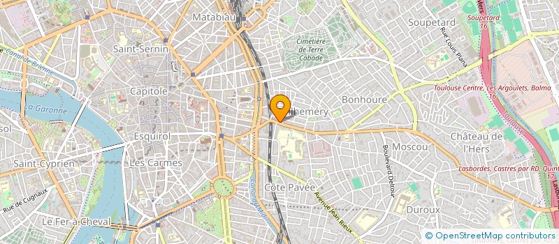 localisation de l'entreprise CREAFINANCE à TOULOUSE