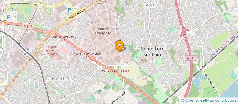 localisation de l'entreprise CREAGIFT  DIVATTE-SUR-LOIRE
