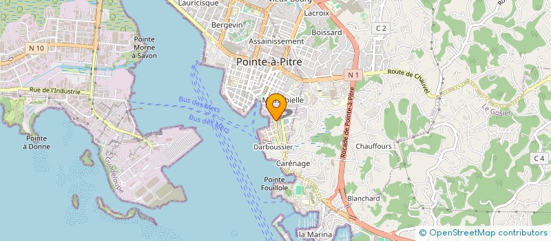localisation de l'entreprise CREAKAZ à LES ABYMES