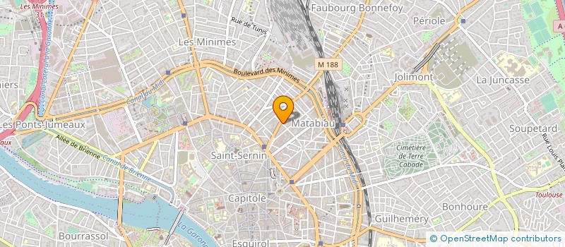 localisation de l'entreprise CREALAB à TOULOUSE