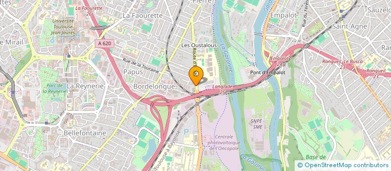localisation de l'entreprise CREALEASE SARL  TOULOUSE