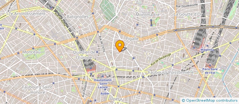 localisation de l'entreprise CREALEC  PARIS