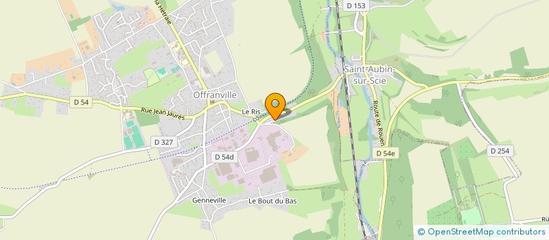 localisation de l'entreprise CREALOTISS à DIEPPE