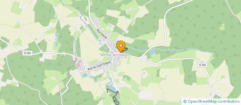 localisation de l'entreprise CREALYST-GROUP à SEMUR-EN-VALLON