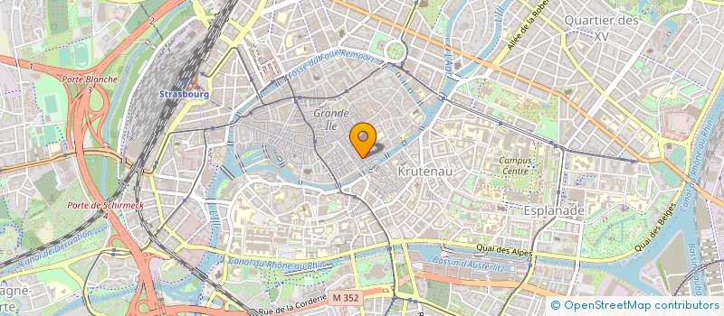 localisation de l'entreprise CREAM PARFAIT à STRASBOURG