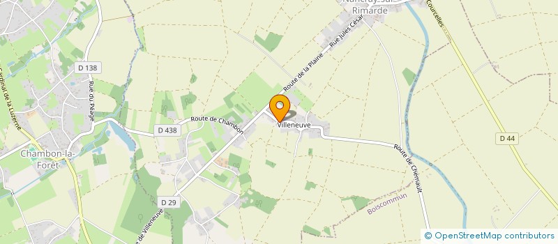 localisation de l'entreprise CREAMUSE à NANCRAY-SUR-RIMARDE