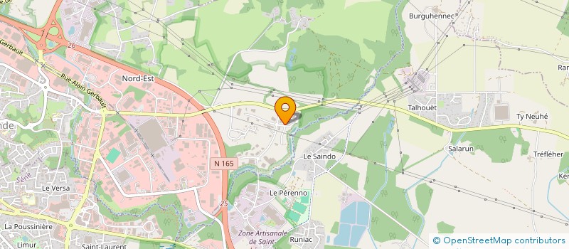 localisation de l'entreprise CREANATH à VANNES