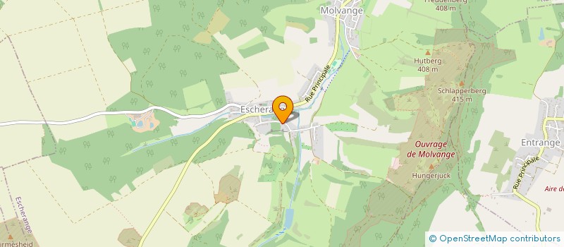 localisation de l'entreprise CREAPARC SARL à ESCHERANGE