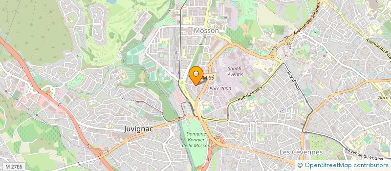 localisation de l'entreprise CREAPIERRE à MONTPELLIER
