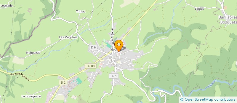 localisation de l'entreprise CREAPRISME à PLEAUX