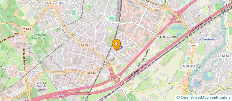 localisation de l'entreprise CREAPROM à MONTPELLIER