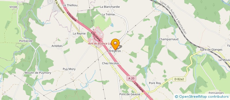 localisation de l'entreprise CREART PRODUCTIONS à VICQ-SUR-BREUILH