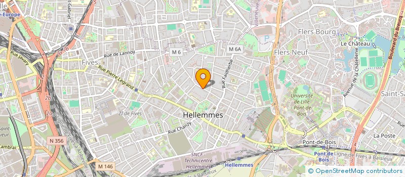 localisation de l'entreprise CREARTISTIK SUPPORT A LA CREATION à LILLE