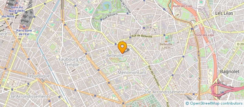 localisation de l'entreprise CREARTIVITE  PARIS